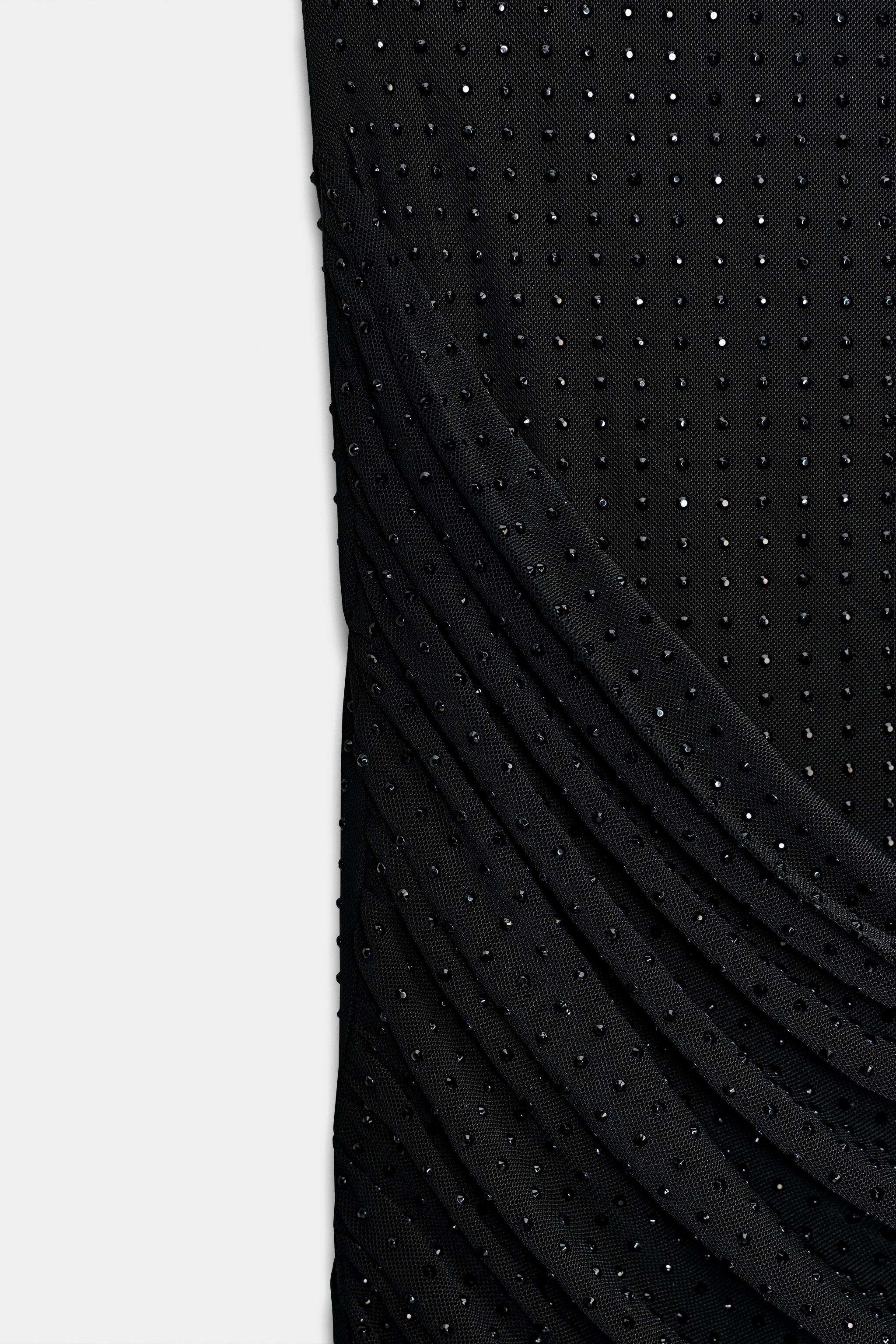 ROBE BUSTIER À BRILLANTS